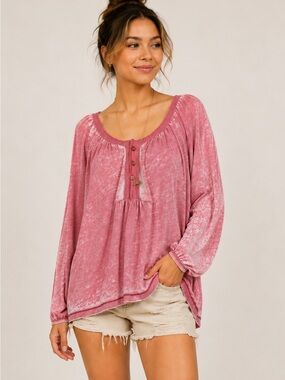 free people shibori long sleeve tunic dress Free People Shibori Long Sleeve Tunic Dress